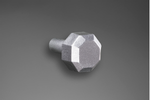 Forged Faceted Ball Finial 